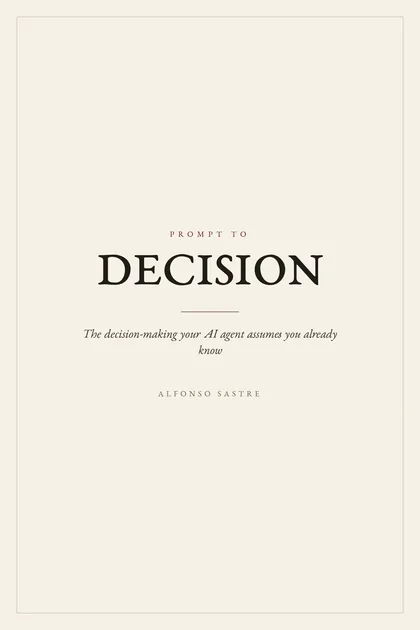 Cover of Prompt to Decision by Alfonso Sastre