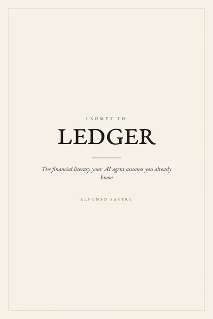 Cover of Prompt to Ledger by Alfonso Sastre